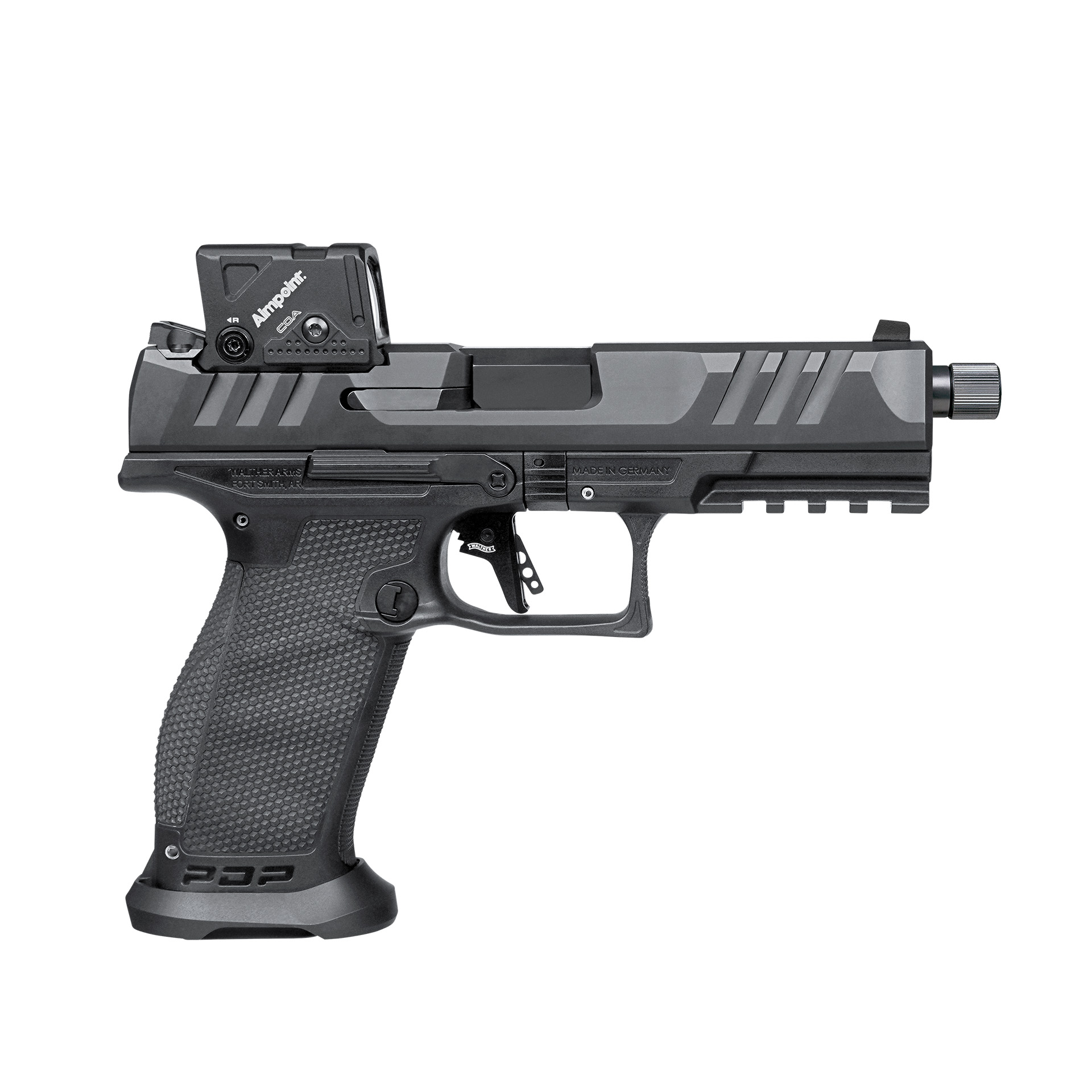 Pistole Walther PDP PRO SD FS A-CUT 5.1" 9mm Para - Set mit Aimpoint COA — Bild 2